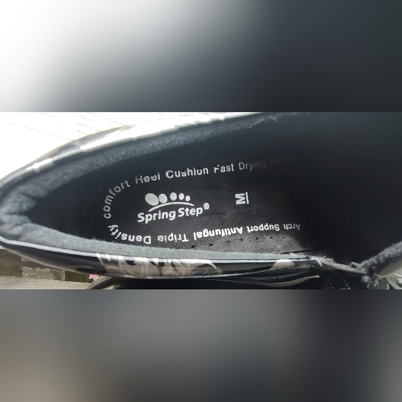 Spring Step Women's Lite Uniform Shoe Sz 8 Clogs Wedge Mule Slip Resistant Nurse - Picture 9 of 12